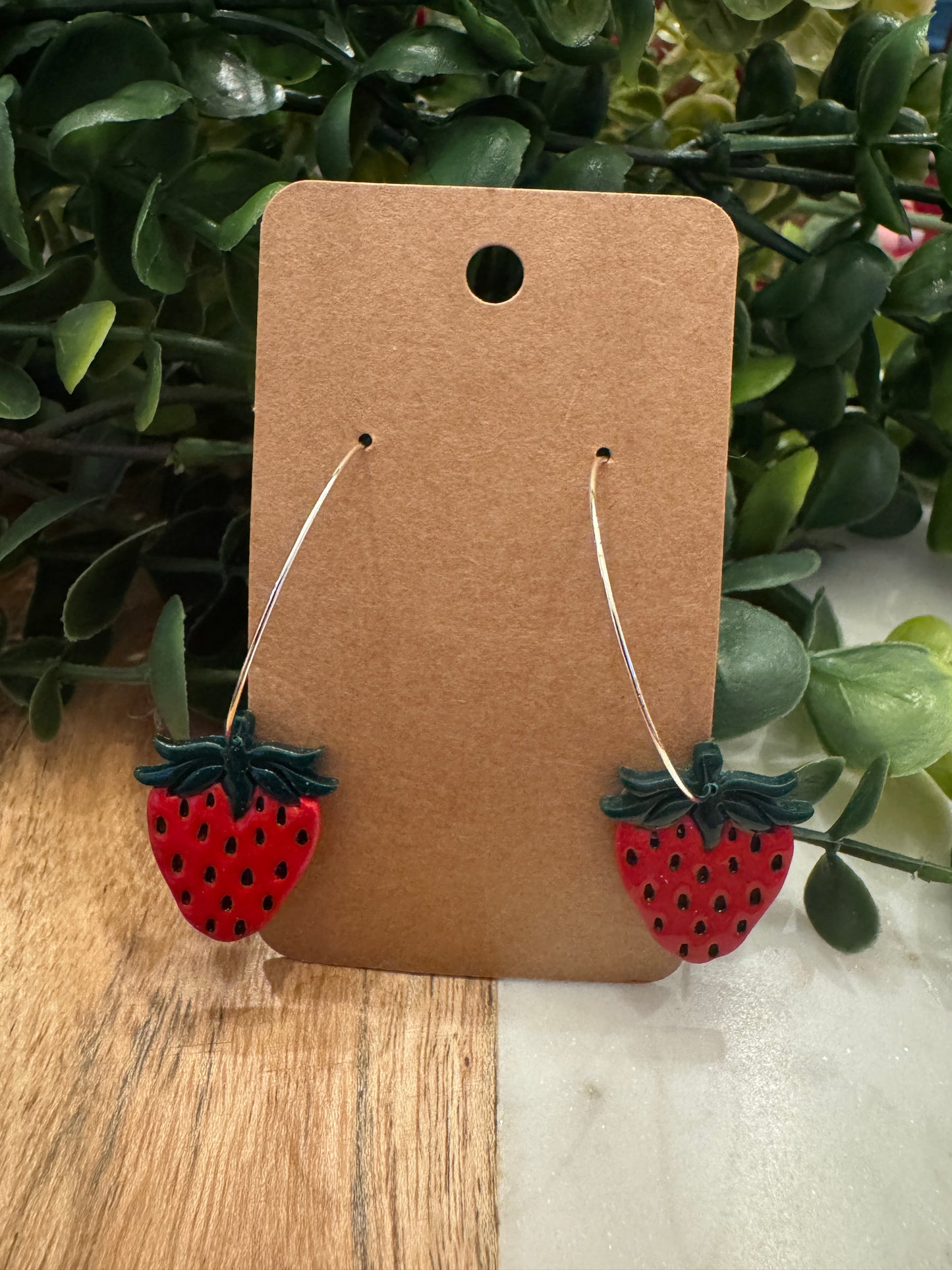 Strawberry hoops