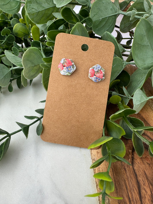 Berry sweet studs